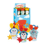 Display assortito con <br> 18 set mare Buby Beach <br> &oslash; 17 cm