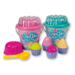 Beach set with bucket and muffins <br> ø 17 cm