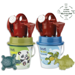 Set mare in plastica <br> post consumo con secchiello &oslash; 17 cm