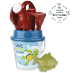 Set mare in plastica <br> post consumo con secchiello &oslash; 17 cm - immagine 2