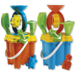 Sea set with mill and bucket tower 15x15 cm