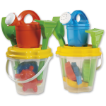 Set mare con secchiello Ciprus trasparente <br> &oslash; 18 cm