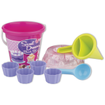 Set mare cup cake con decoratore e secchiello &oslash; 18 cm - immagine 2
