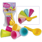 Set di coni gelato con paletta - immagine 3