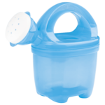 Annaffiatoio piccolo trasparente colorato 0,5 L - immagine 2