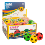 Display con palline rimbalzanti multicolore Mini Ball &oslash; 58 mm