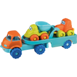 Car transporter truck with assortment of Mini Workers - Image 2