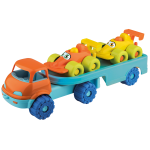 Car transporter truck with assortment of Mini Workers - Image 3