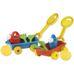 Carrellino con set gioco sabbia