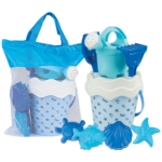 Borsa rete con set gioco sabbia - immagine 2