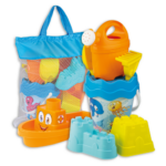 Borsa rete con set gioco sabbia - immagine 2