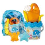 Zaino con set gioco sabbia &oslash; 13 cm - immagine 2