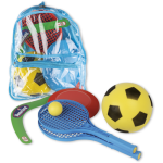 Backpack with assortment of 5 sports sets - Image 2