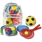 Backpack with assortment of 4 sports sets - Image 2