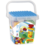 Large bucket with colored bricks - Image 4