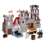 Large medieval castle